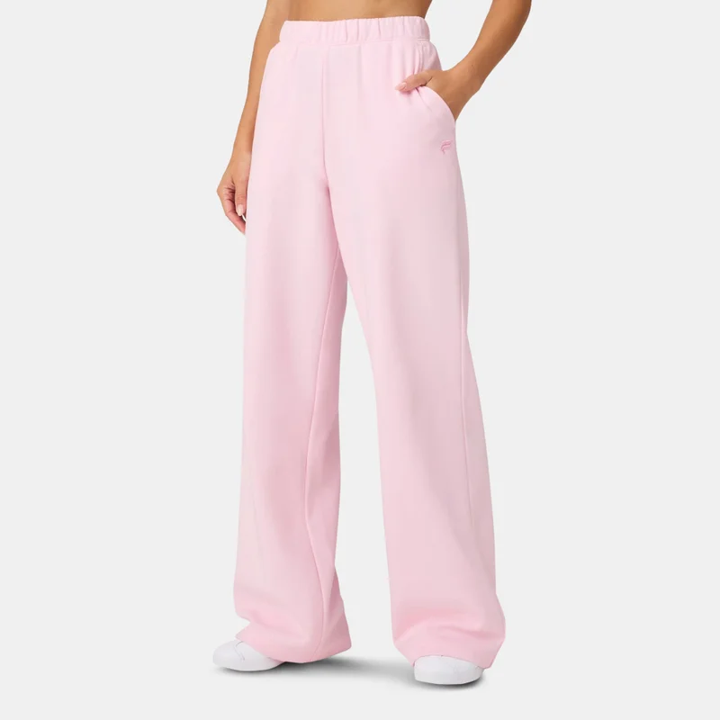 Fabletics بنطال رياضي واسع الساقين من الفليس الدافئ للنساء