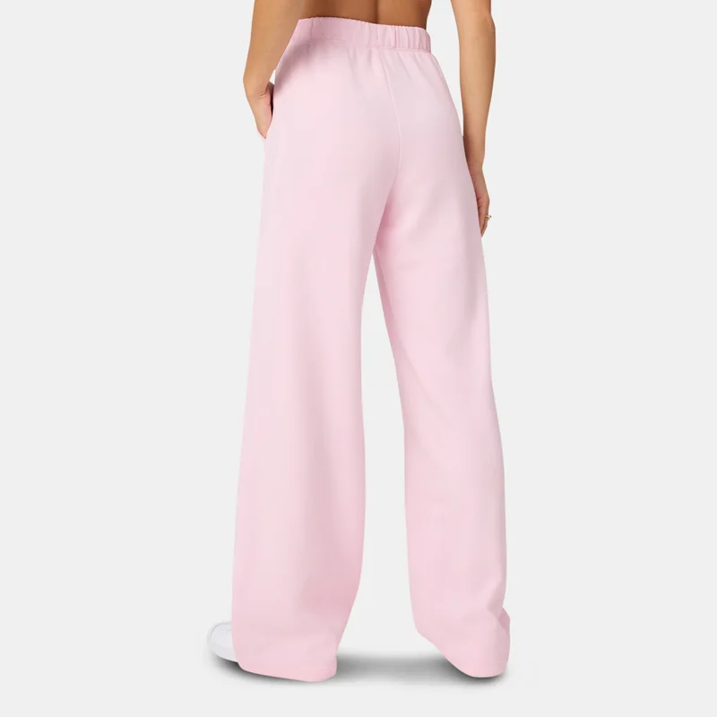 Fabletics بنطال رياضي واسع الساقين من الفليس الدافئ للنساء