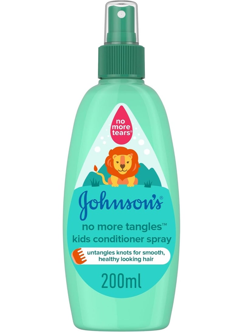 JOHNSON’S Kids Conditioner Spray - No More Tangles, 200ml