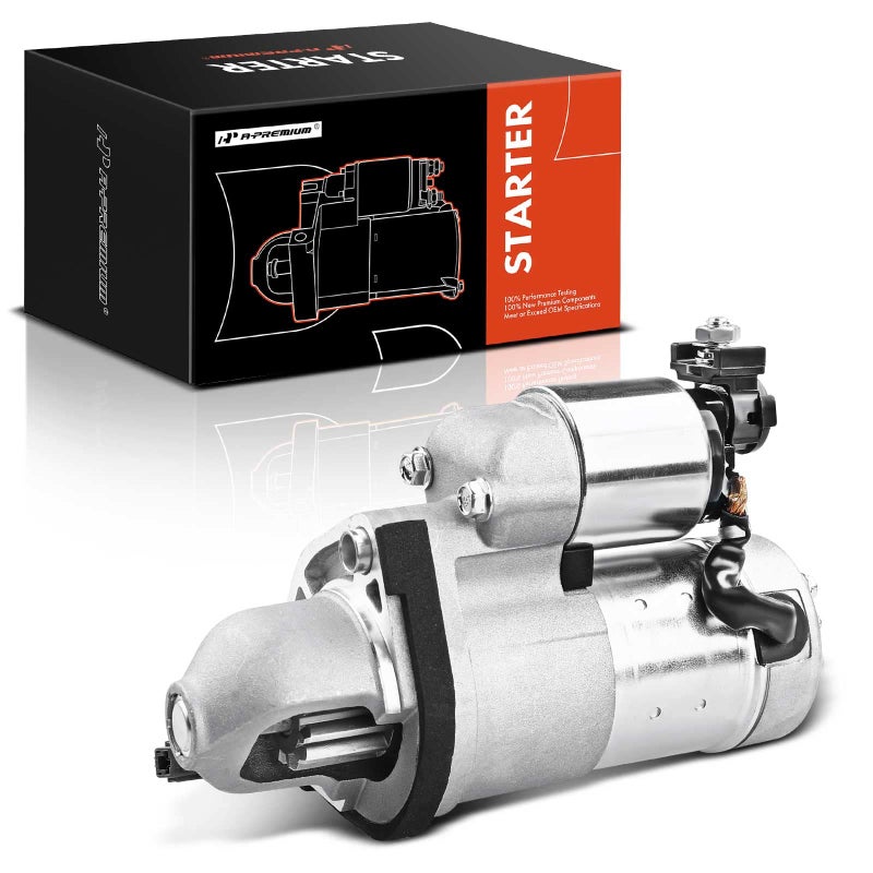 APremium Starter Motor Compatible with Infiniti EX35 20082012 FX35 20092012 G35 20072008 M35 20092010 V6 35L 12V 14KW 12 Teeth CW Replace 23300JK20A S114927