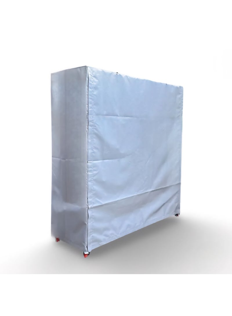 TIITAS Portable Folding Storage Cupboard – Large Capacity 200x200x70cm, Durable & Practical Wardrobe Organizer with High-Quality Material for Home, Bedroom ,Office & Outdoor - Image 2