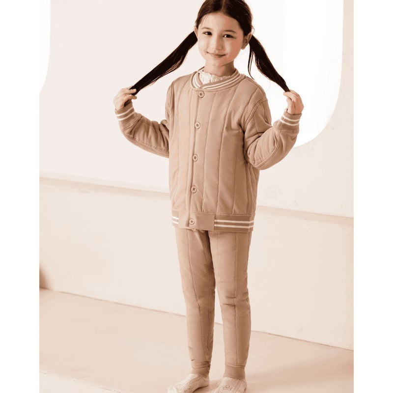 School Uniform Winter Primary School Students Cotton-Padded Coat Inner Container Thickened Cotton-Padded Children'S Cotton-Padded Coat Boys And Girls Baseball Uniform Warm Coat - Image 1