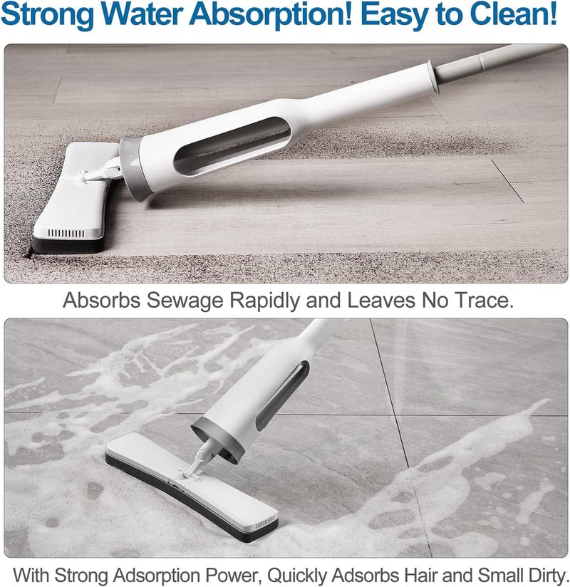 Deoxys Sponge Mop SelfSqueeze Dry Wet Sponge Mops for Floor CleaningSuitable for Mini Scenes Such as Apartment Room Bathroom and Kitchen - Image 3