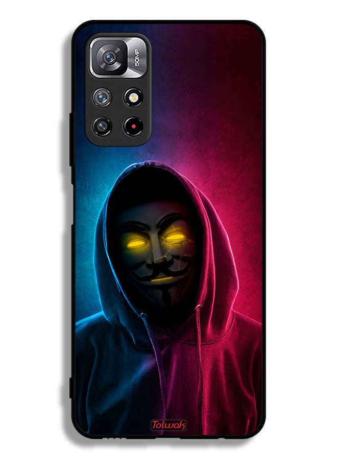 Tolwak Xiaomi Redmi Note 11 4G Protective Case Cover Cool HD Wallpaper - Image 2