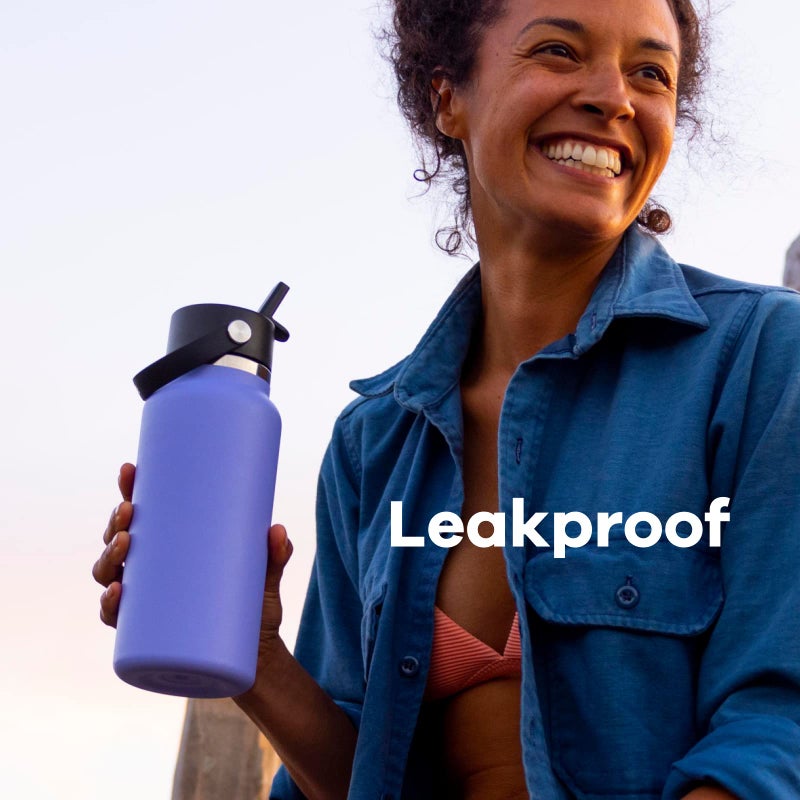 Hydro Flask Hydro Flask Wide Flex Straw Cap Agave 32 Oz  - Image 4