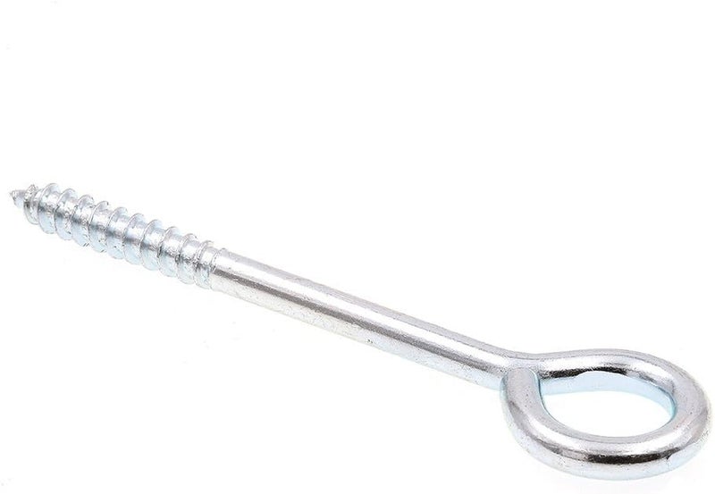 PRIMELINE 9067428 Screw Eye, Lag Thread, 1/4 in X 3-3/4 in, Zinc Plated Steel, Pack of 10 - Image 2