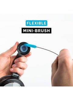 BlenderBottle BlenderBottle 2-in-1 Shaker Bottle and Straw Cleaning Brush, 1 Pack,Gray  - Image 5