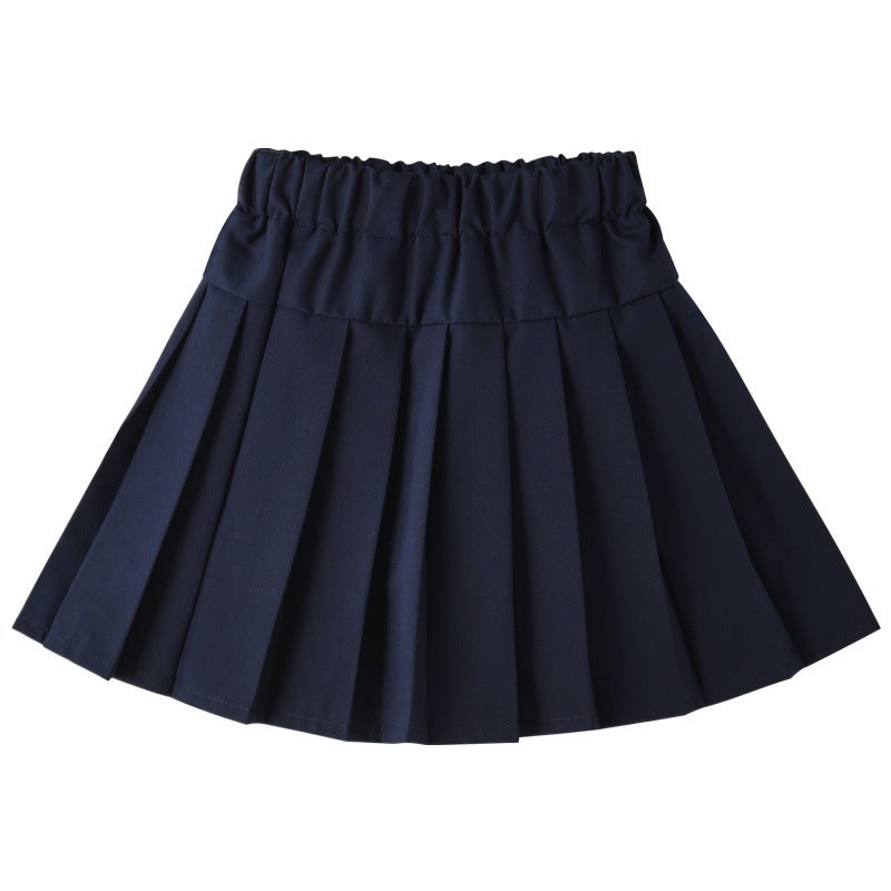 Middle And Big School Students Black Red School Uniform Skirt Performance Children'S Short Skirt Girls Pleated Skirt Skirt - Image 5