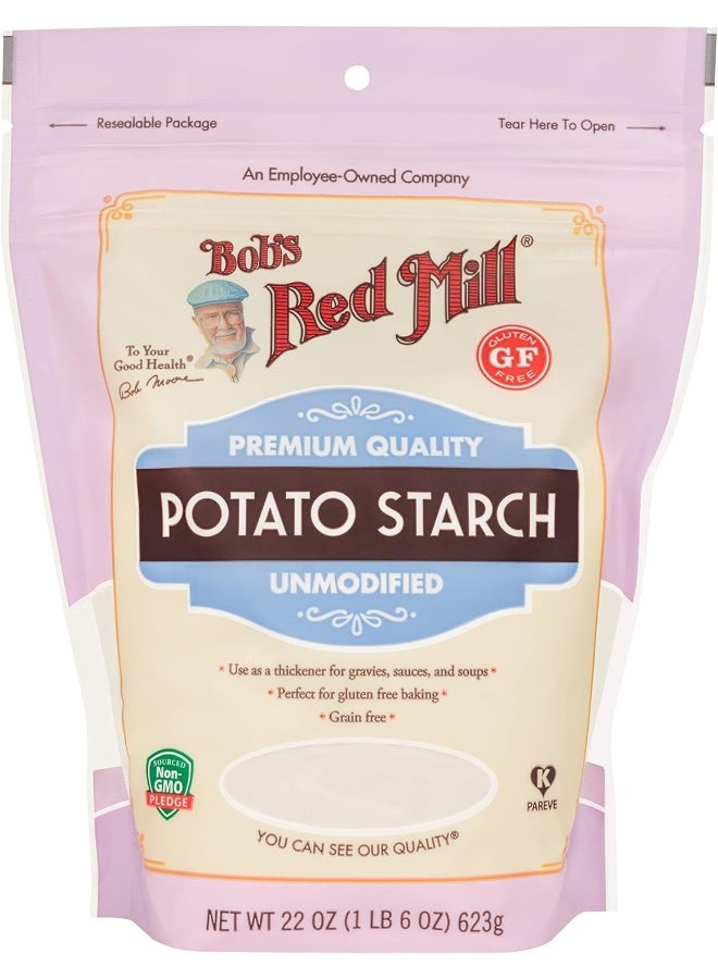 Bob's Red Mill Premium Quality Unmodified Potato Starch - Gluten Free, 623g - Image 1