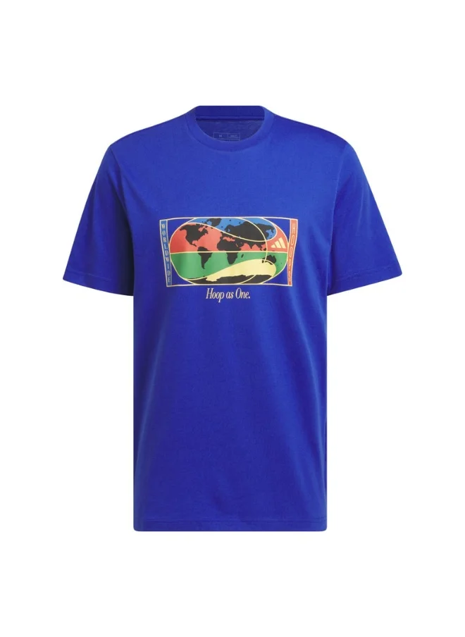 Adidas adidas WWH HBR Graphic Blue Originals Men T-SHIRTS