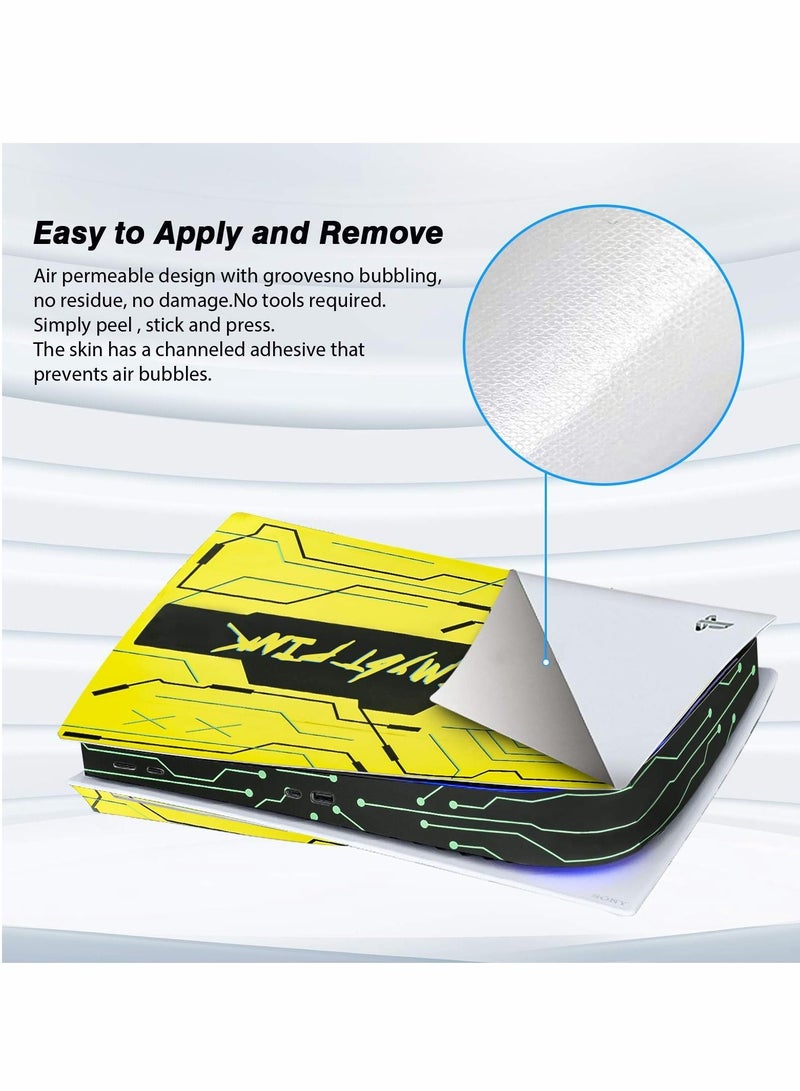 Skin for PlayStation 5 Disc Version Sticker PS5 Vinyl Decal Cover Playstation Controller - Image 4