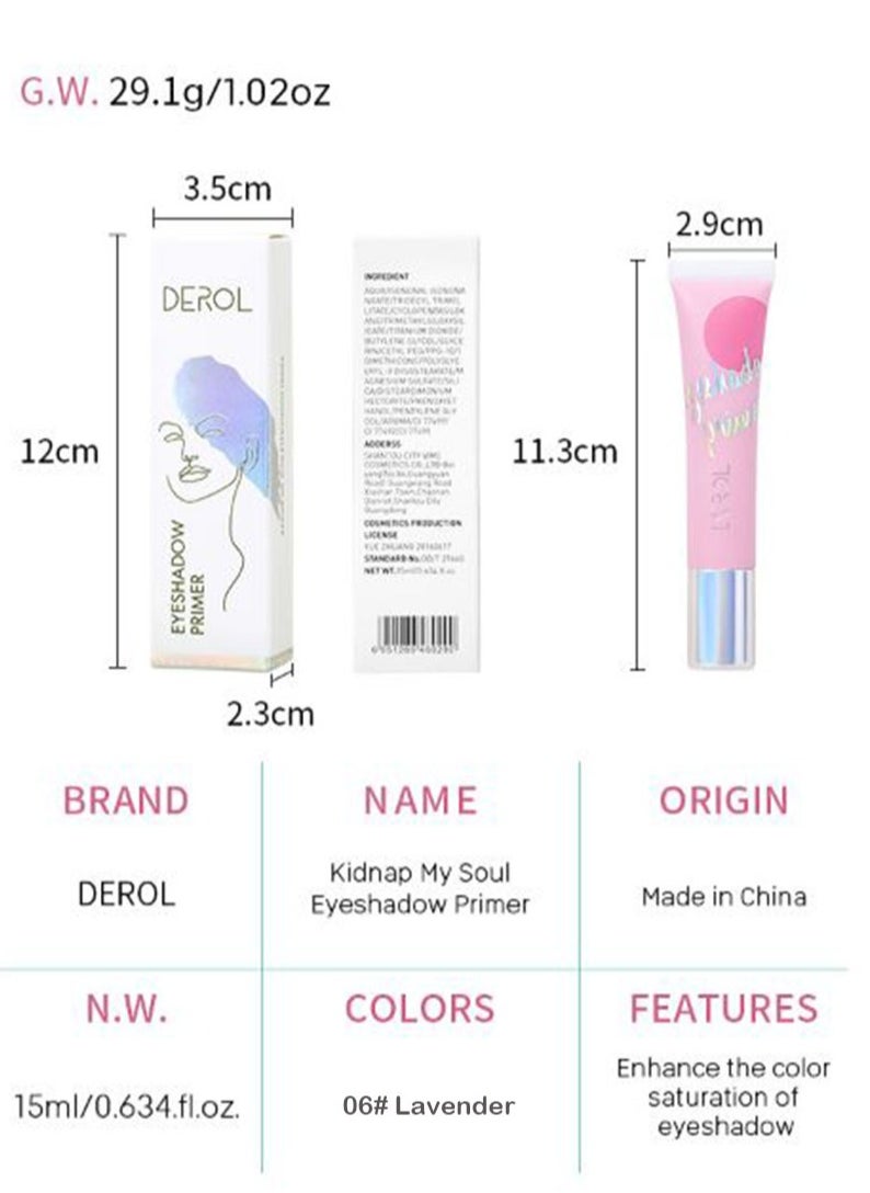 DEROL - Kidnap My Soul Eyeshadow Primer - Image 1