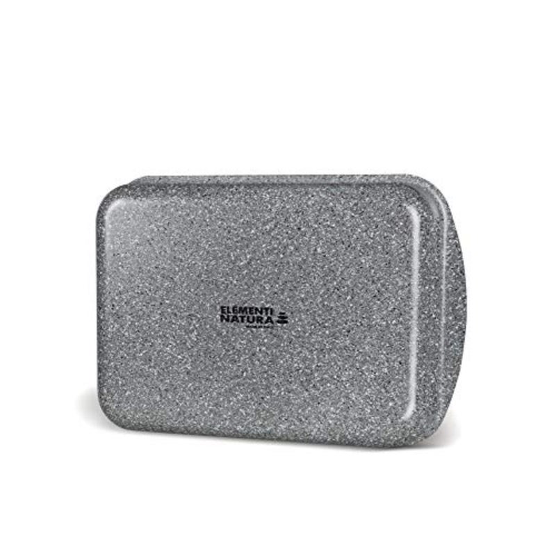 Lasagna roaster for baking and roasting, granite nonstick, gray, PFOA lead free, dishwasher oven safe, carefree use - Image 4