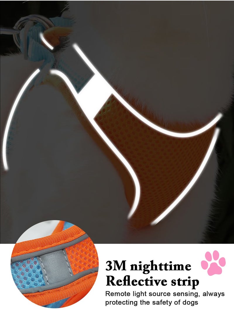 URbazaar Adjustable Cat Harness Vest Custom Mesh Escape Proof Cat Harness and Leash Set for Walking  - Image 5