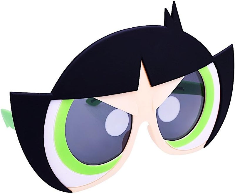 Sun-Staches Power Puff Girls Sunglasses | Bubbles, Blossom & Buttercup | UV400 | One Size Fits Most - Image 1