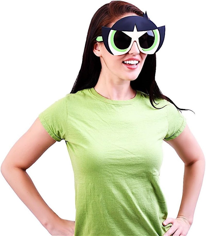 Sun-Staches Power Puff Girls Sunglasses | Bubbles, Blossom & Buttercup | UV400 | One Size Fits Most - Image 3