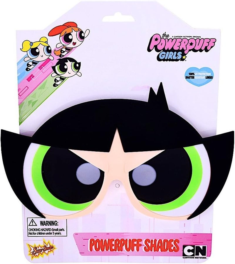 Sun-Staches Power Puff Girls Sunglasses | Bubbles, Blossom & Buttercup | UV400 | One Size Fits Most - Image 2