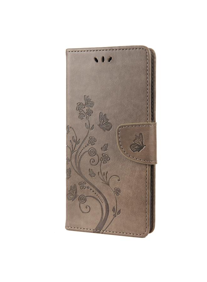 S-TOP Case For Nokia G21 Butterfly Flower Pattern Leather Phone Case - Image 2