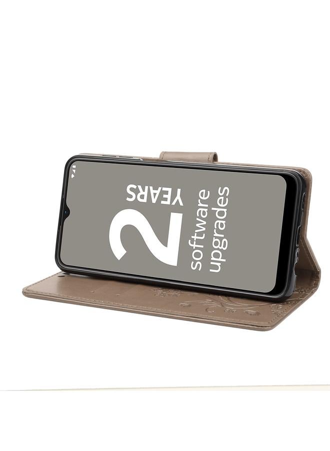 S-TOP Case For Nokia G21 Butterfly Flower Pattern Leather Phone Case - Image 5