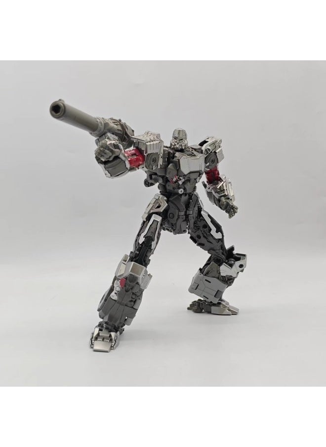 null - Mingxi Transfiguration Toy MX-6601 Four Transformations SS Original Large Alloy Version Old Wei MX-6602 Rhino Children's Robot-Color:Minxi 6602 Rhino - Image 1