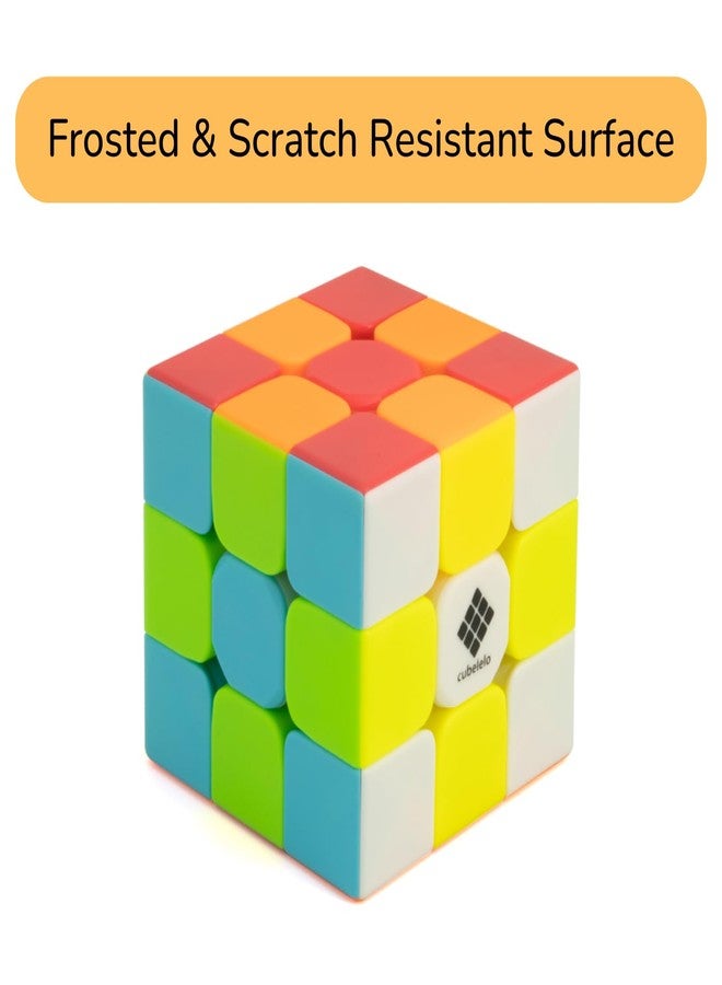 Cubelelo Drift Warrior 3x3 & Premium Cube Lubricant Combo | Speed Cube Set for Fast, Smooth, Professional Solving | Ultimate Kit for All Your Speedcubing Needs Multicolor for Kids, Adults All Ages - Image 3