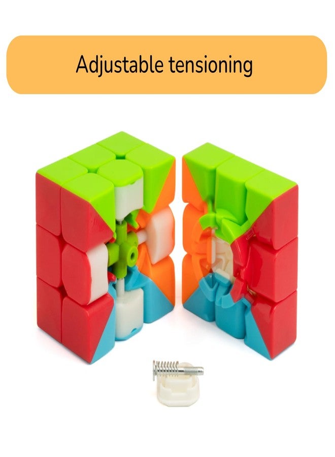 Cubelelo Drift Warrior 3x3 & Premium Cube Lubricant Combo | Speed Cube Set for Fast, Smooth, Professional Solving | Ultimate Kit for All Your Speedcubing Needs Multicolor for Kids, Adults All Ages - Image 5