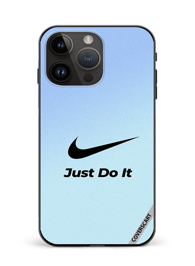 COVERSCART Protective Case Cover For Apple iPhone 15 Pro Max Nike Logo Blue Design Multicolour - Image 1