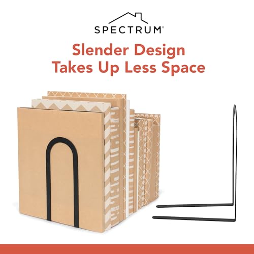 Spectrum Diversified Elements Bookends, Black - Image 4