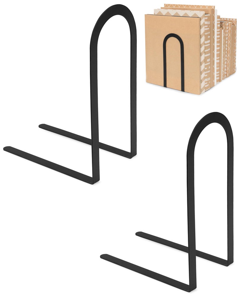 Spectrum Diversified Elements Bookends, Black - Image 1