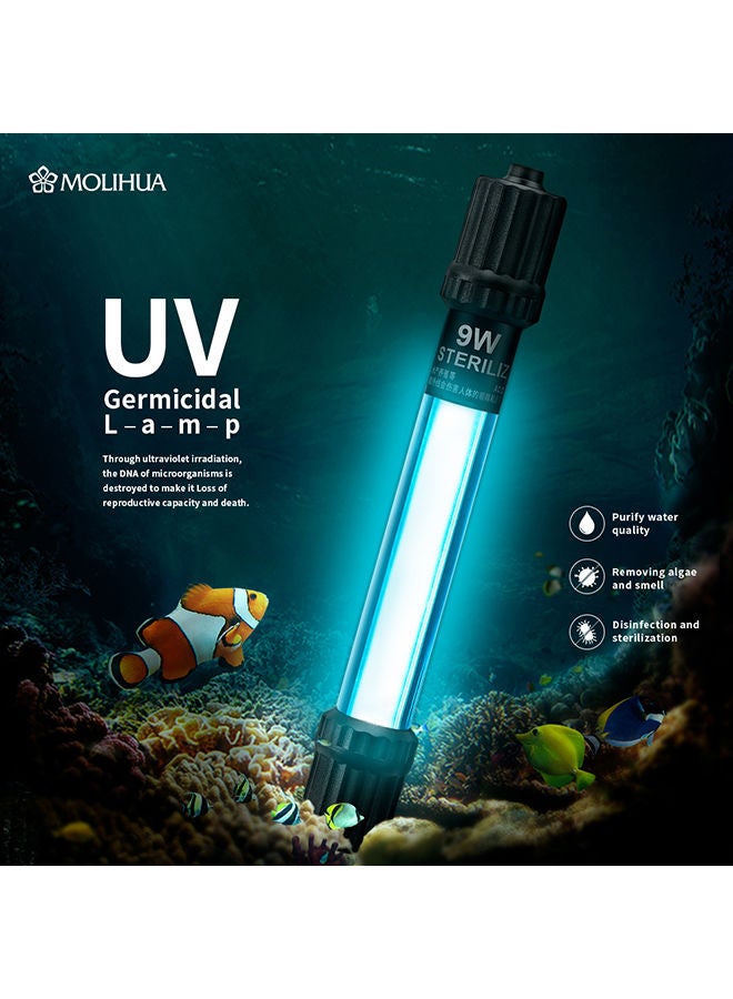 NIBEMINENT UV Aquarium Light Black 20x4x4cm - Image 3