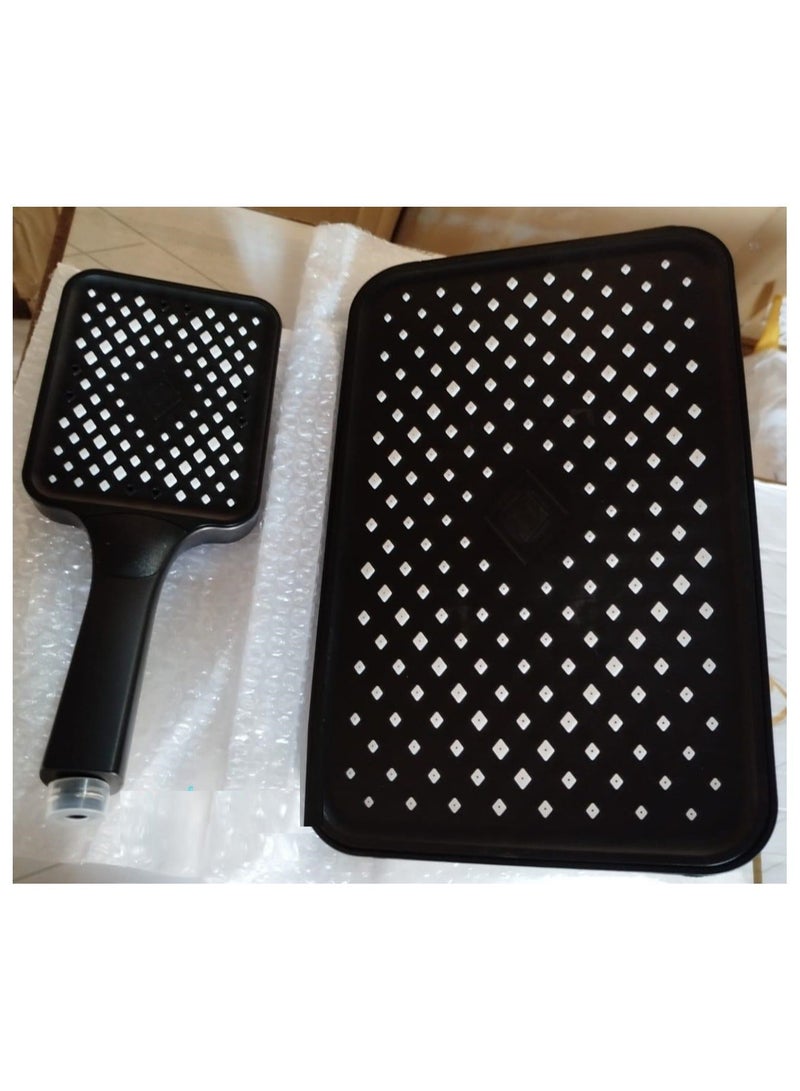 Shower set (Black shower set without mixer as pictured) - Image 3