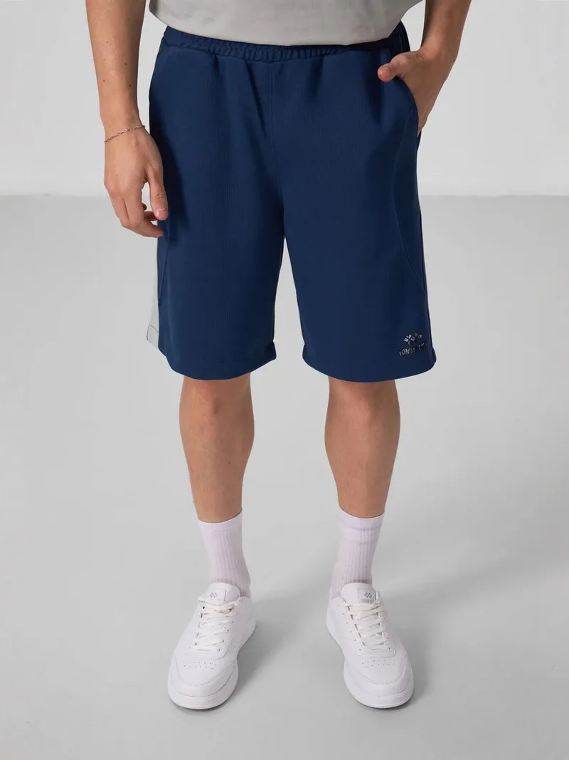 تومي لايف TOMMY Oversized Cotton-Blend Knit Shorts