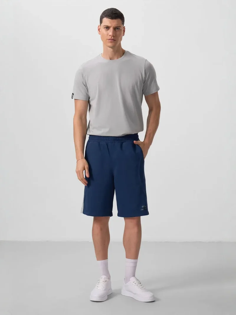 تومي لايف TOMMY Oversized Cotton-Blend Knit Shorts