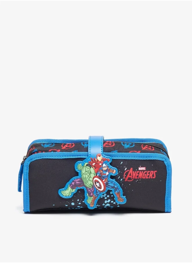 مارفل Marvel Avenger Print Pencil Case with Zip Closure