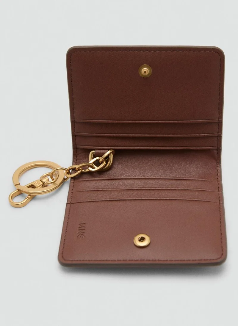 MANGO  Studded wallet with keychain detail for Women | Best Price UAE