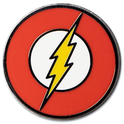 Ata-Boy DC Comics The Flash Logo .88" Full Color Enamel Pin… - Image 5