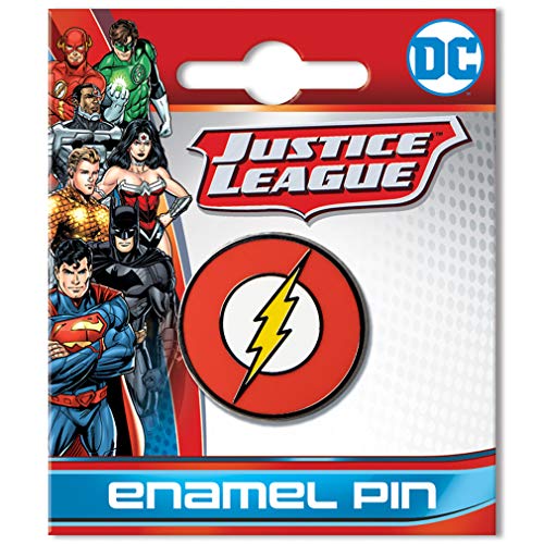 Ata-Boy DC Comics The Flash Logo .88" Full Color Enamel Pin… - Image 2
