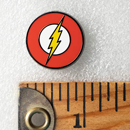 Ata-Boy DC Comics The Flash Logo .88" Full Color Enamel Pin… - Image 3
