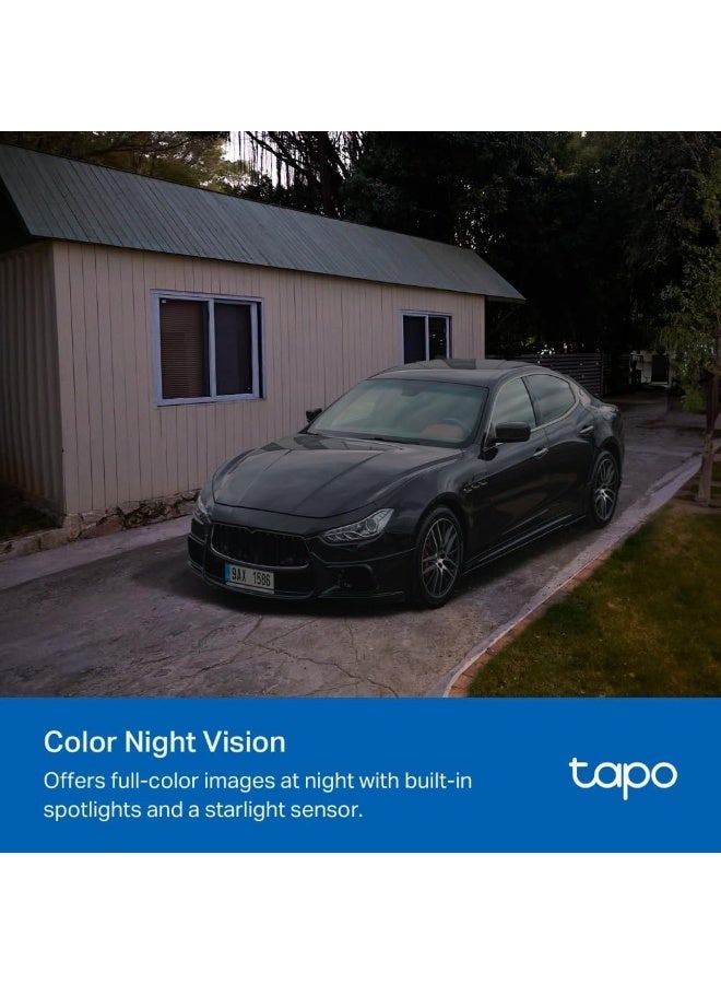 Tp-link Tl Tapo C425 KIT – Smart Wire-Free 2K QHD Security Camera with Solar Panel, Color Night Vision, AI Detection, IP66 Weatherproof, and Two-Way Audio - Image 2