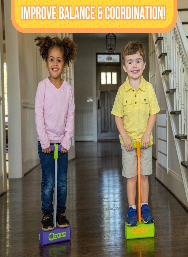 Flybar Ozone My First Foam Pogo Jumper Safe Pogo Hopper for Kids Ages 3 & Up - Image 3