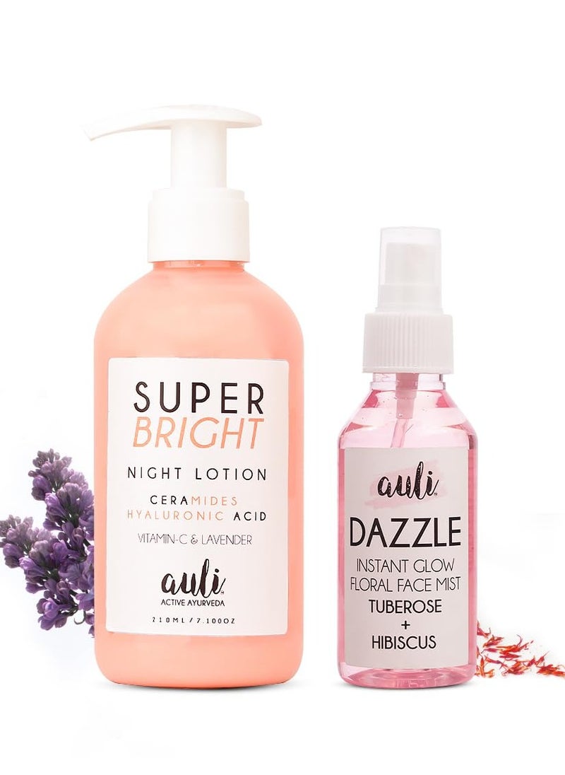 AULI LIFESTYLE - Auli Refreshing Combo Night Lotion and Toner Pack of 2 - Image 1