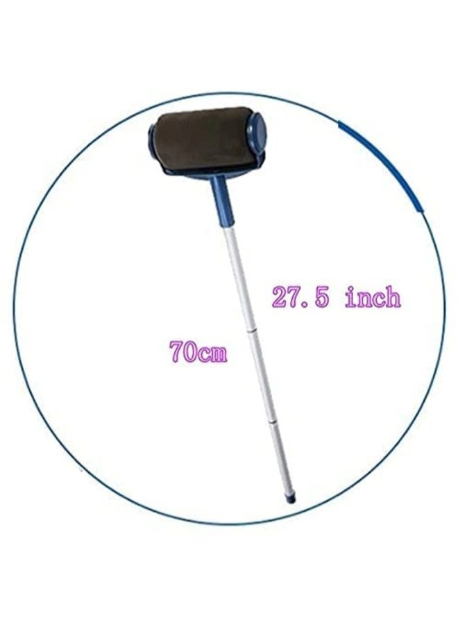 شيبشيب طقم بكرات طلاء احترافية مكون من 7 قطع مع عمود تمديد، مجموعة فرش طلاء سريعة للجدران والأسقف، مجموعة أدوات تزيين الجدران المنزلية - Image 5