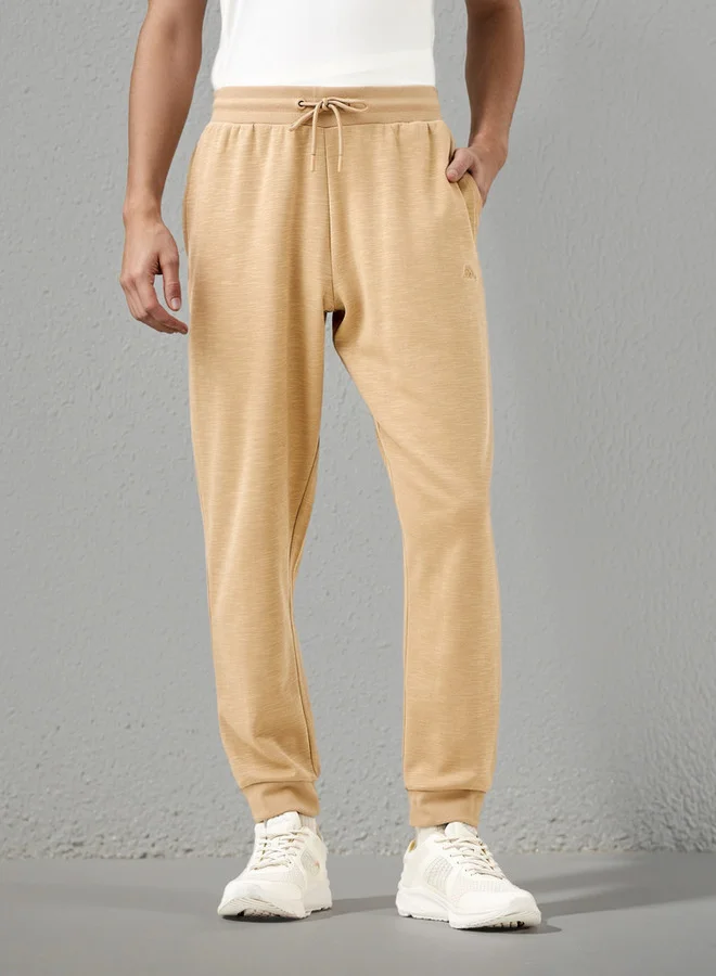 Kappa Kappa Textured Joggers with Pockets