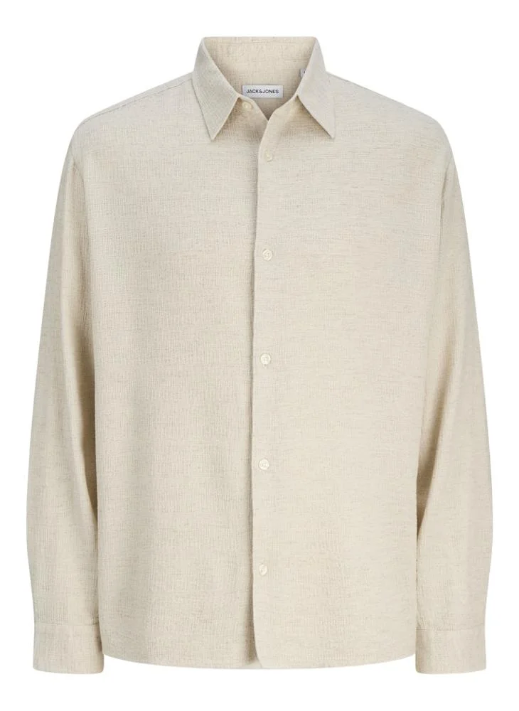 JACK & JONES Jacquard Long Sleeve Shirt