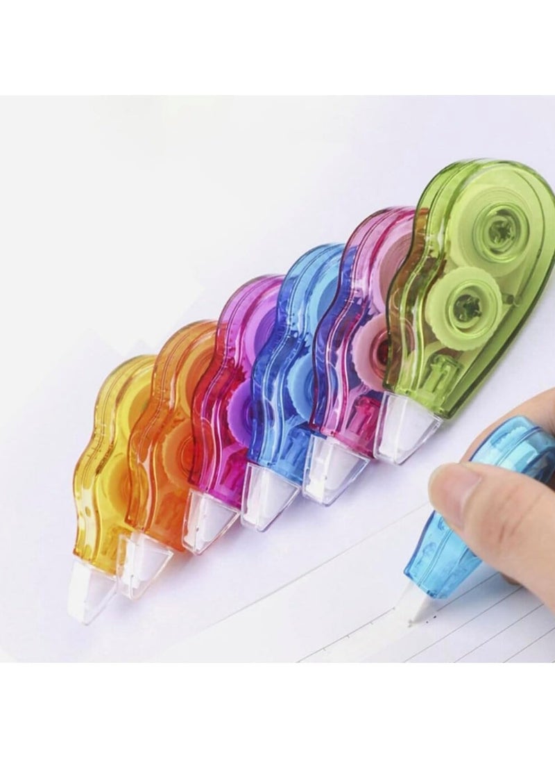 Corrector Small White Color Correction Tape, Cute Small White Tape, Easy to Use Blackout Roller for Correction, 1 Pack - Image 1