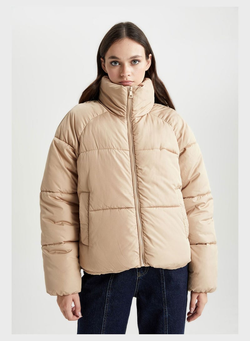 DeFacto Zip Pocket Detail Jacket - Image 1