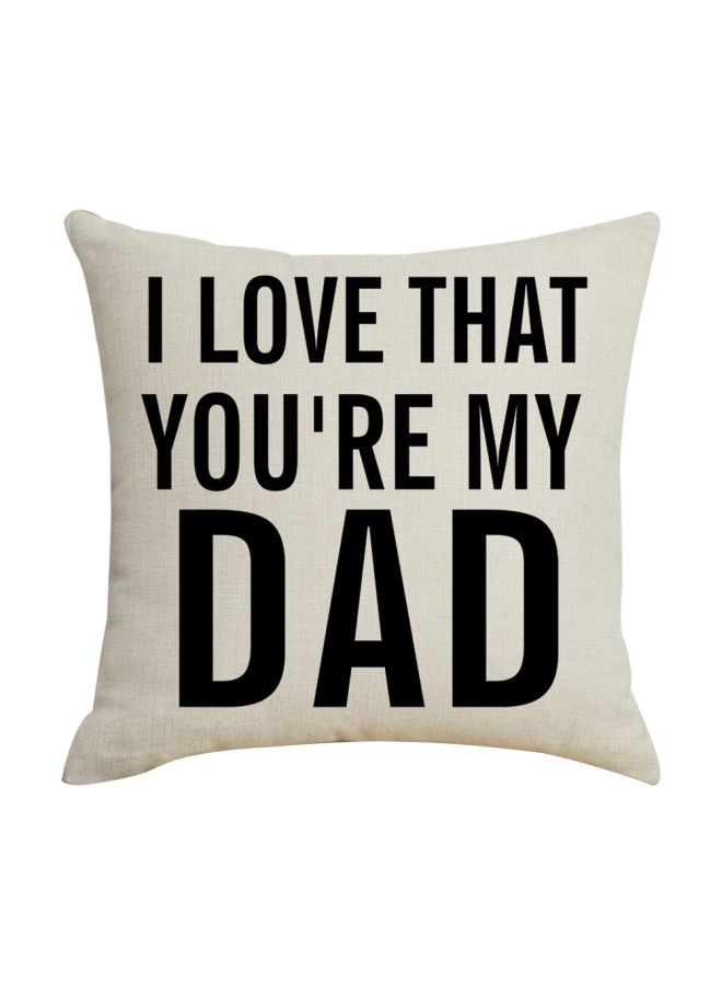 NIBEMINENT Linen Pillow Case Cushion Cover White/Black 14x11x2cm - Image 4