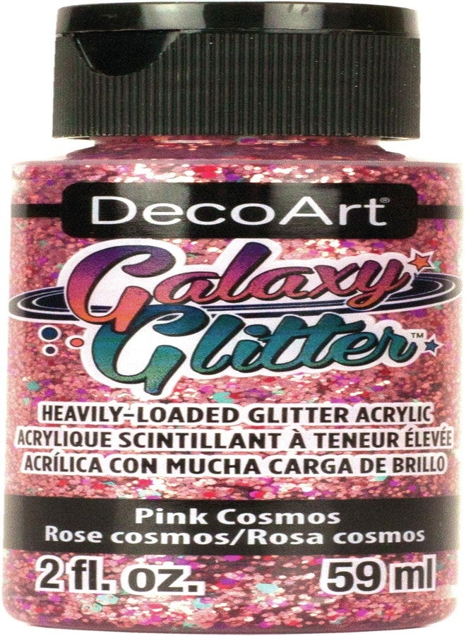 DecoArt Deco Art Galaxy Glitter, 59ml, Pink