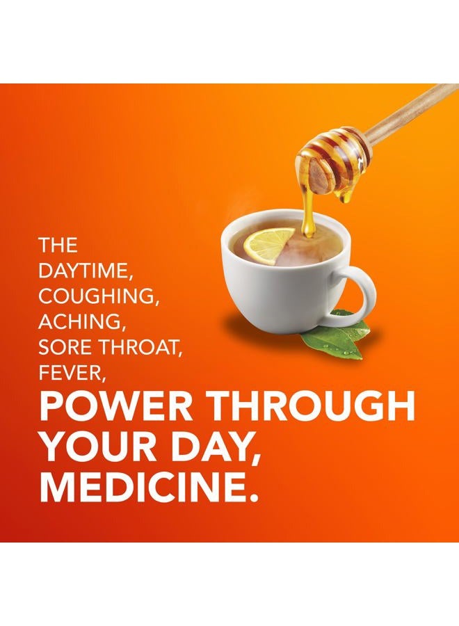 Vicks داي كويل وناي كويل علاج ساخن مسحوق البرد والإنفلونزا، دواء بدون وصفة طبية، عبوة قيمة، تخفيف سريع للصداع، الحمى، التهاب الحلق، آلام خفيفة، والسعال، 16 عبوة - Image 2