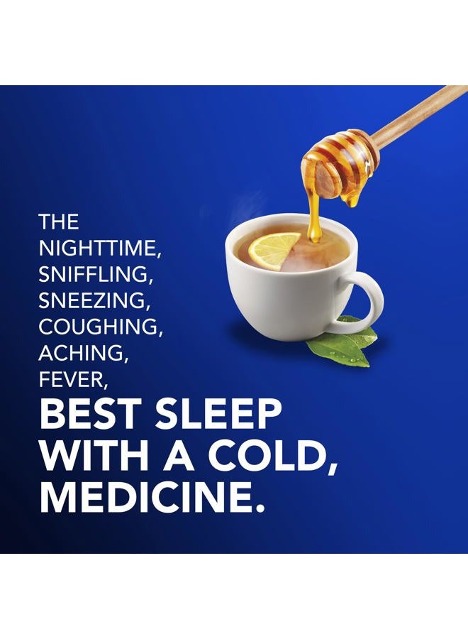 Vicks داي كويل وناي كويل علاج ساخن مسحوق البرد والإنفلونزا، دواء بدون وصفة طبية، عبوة قيمة، تخفيف سريع للصداع، الحمى، التهاب الحلق، آلام خفيفة، والسعال، 16 عبوة - Image 3